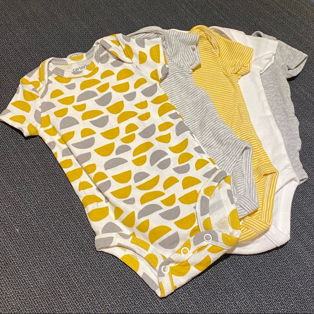 Carter’s 5-Pack Short-Sleeve Bodysuits
